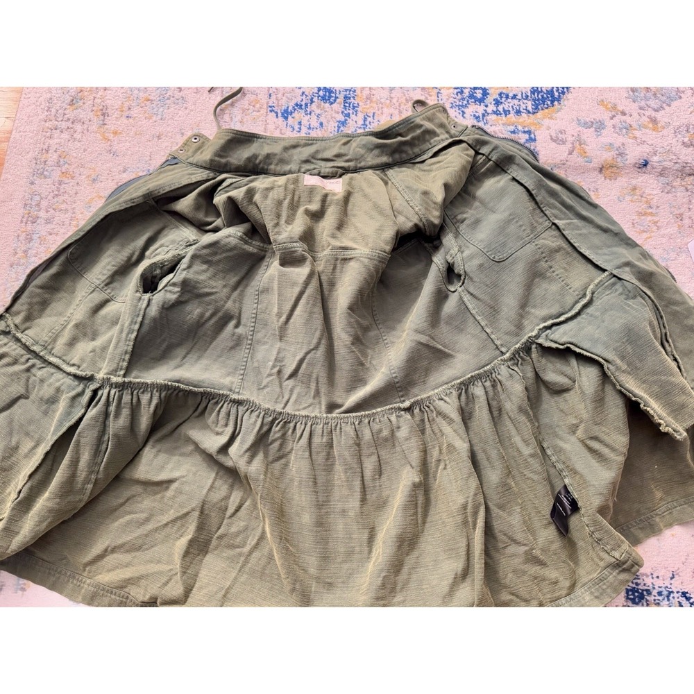 We The Free Utility Jacket Sz XS Oversized Army Anorak Hobo Boho Rugged - Picture 5 of 10